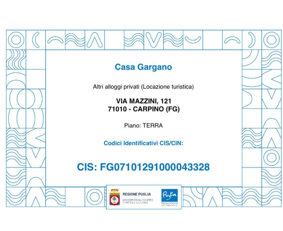 カルピーノCasa Garganoアパートメント エクステリア 写真